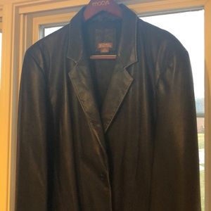 Man lather jacket